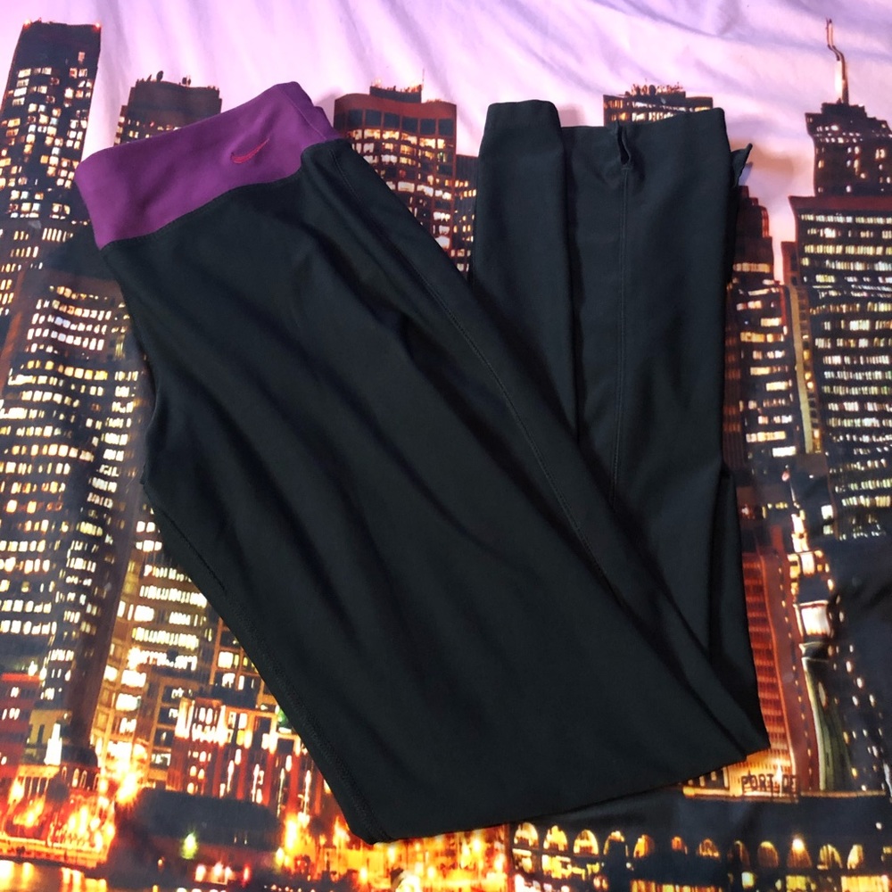 Black leggings nike